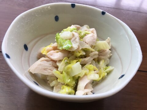 白菜とささみの簡単サラダ☆